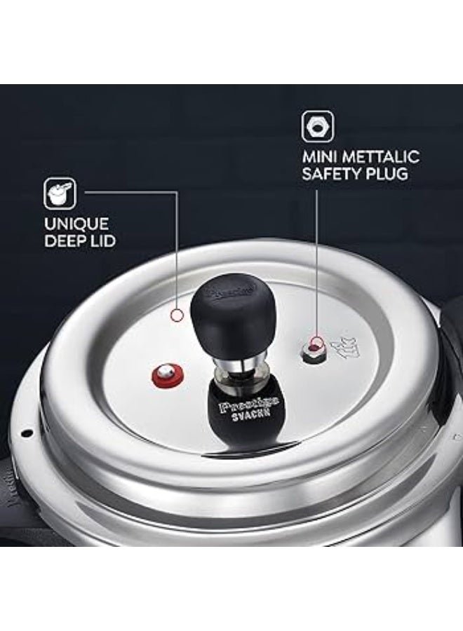 TTK Prestige قابس أمان معدني صغير من بريستيج – متوافق مع قدور الضغط ألومنيوم ديلوكس، ناكشاترا والفولاذ المقاوم للصدأ - Image 2