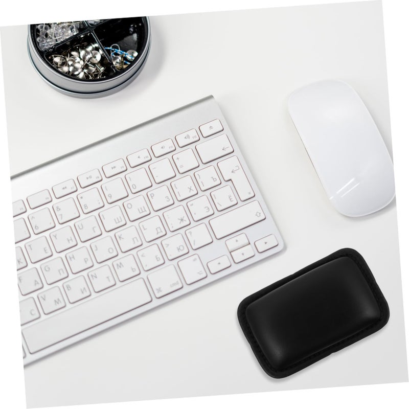 Ergonomic Leather Mouse Wrist Rest Pad with Skid Base for Comfortable Typing Support - Image 5