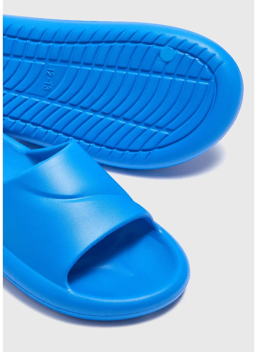 Matalan Boys Blue Sliders