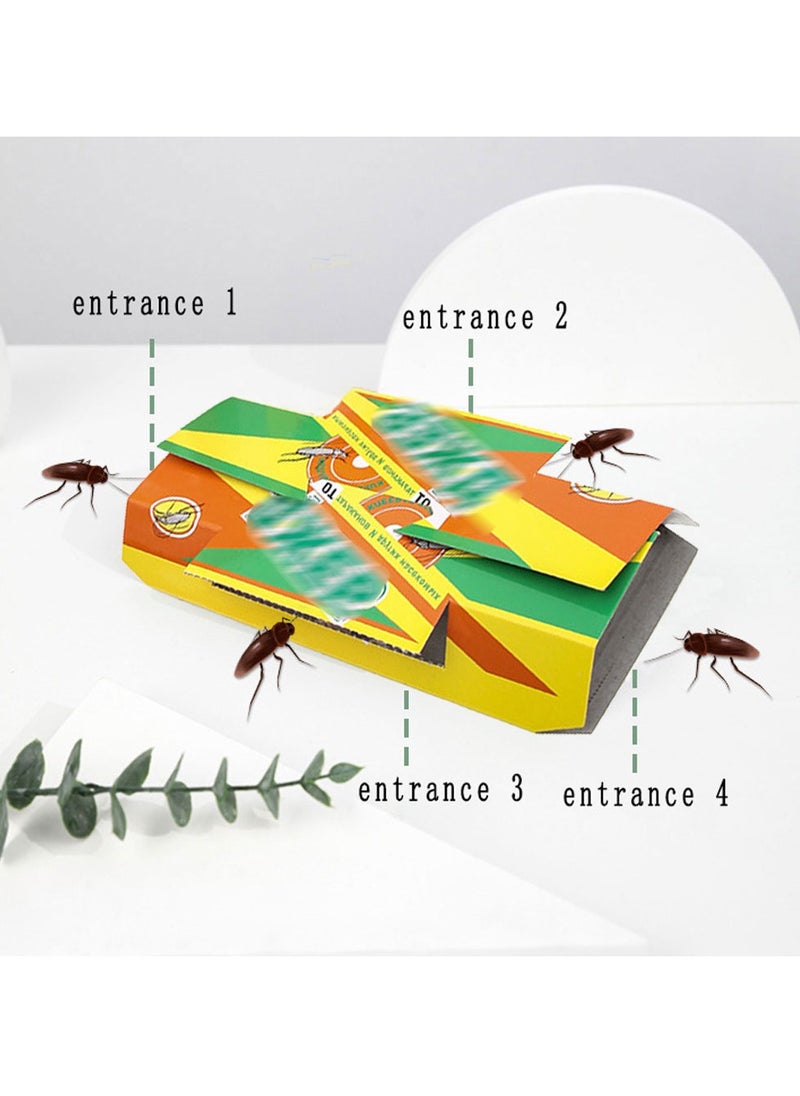Generic 10pcs Cockroach Traps Roach Traps for Family Sticky Traps to Protect You from Cockroaches  - Image 5
