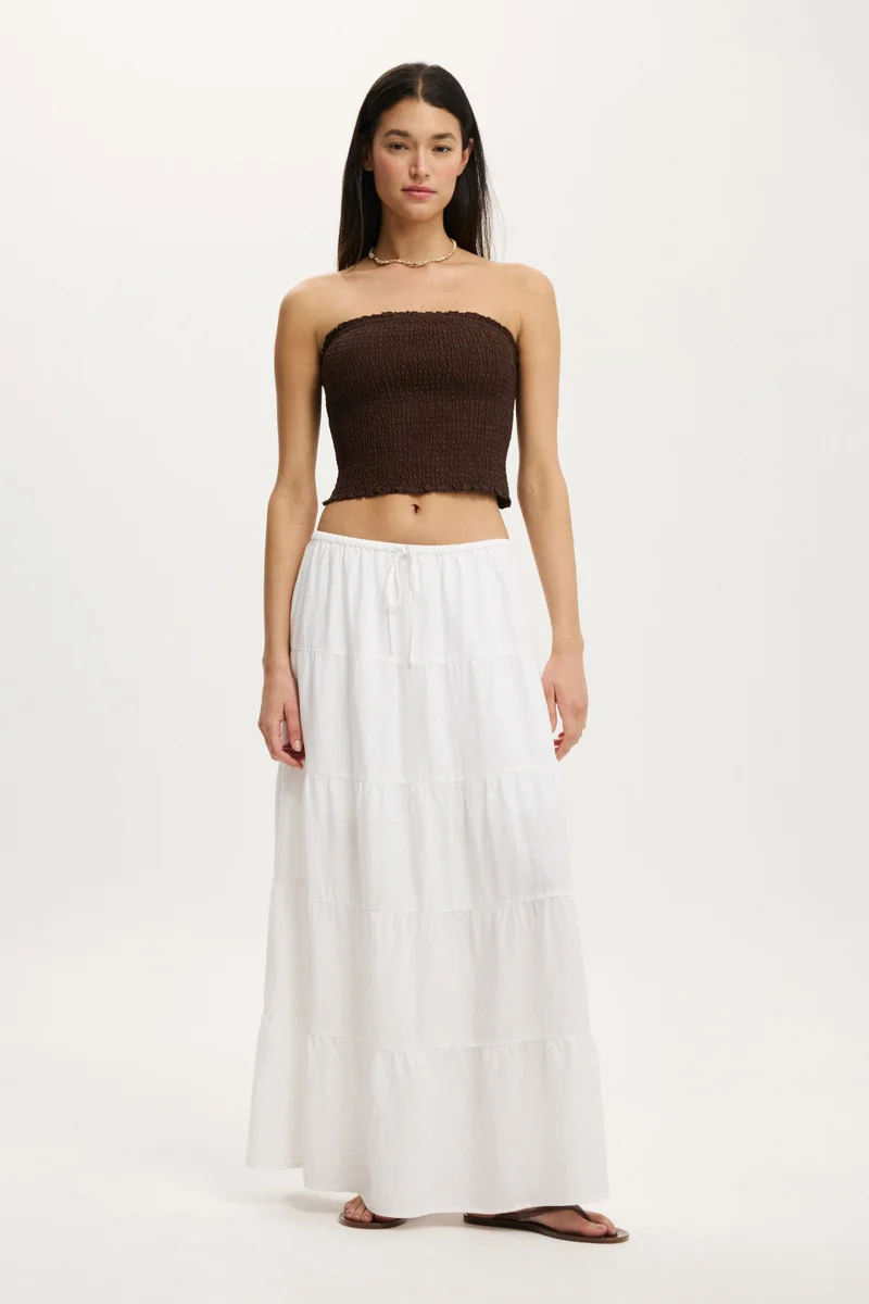 كوتون اون Haven Multi Tiered Maxi Skirt