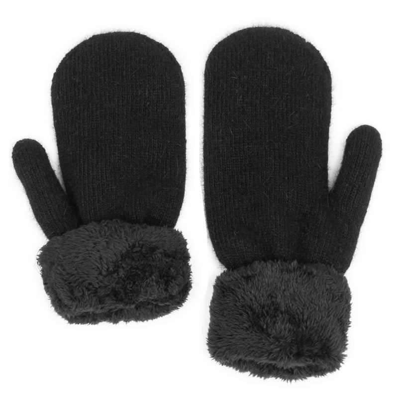 Eohak Women Men Winter Gloves Warm Lining - Winter Knitted Mittens Gloves Cold Weather Gloves - Image 4