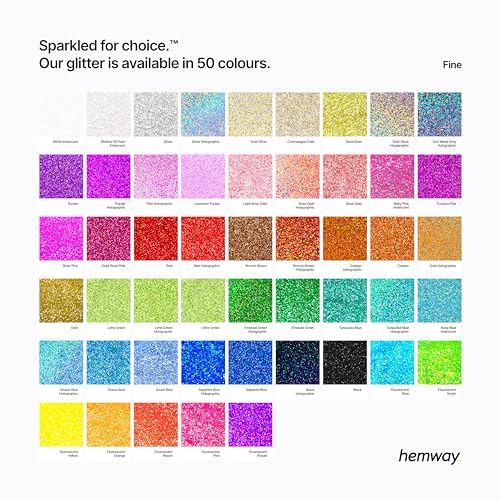 Hemway Craft Glitter 100g / 3.5oz Glitter Flakes for Arts Crafts Tumblers Resin Epoxy Scrapbook Glass Schools Paper Halloween Decorations - Fine (1/64" 0.015" 0.4mm) - Rose Gold - Image 5