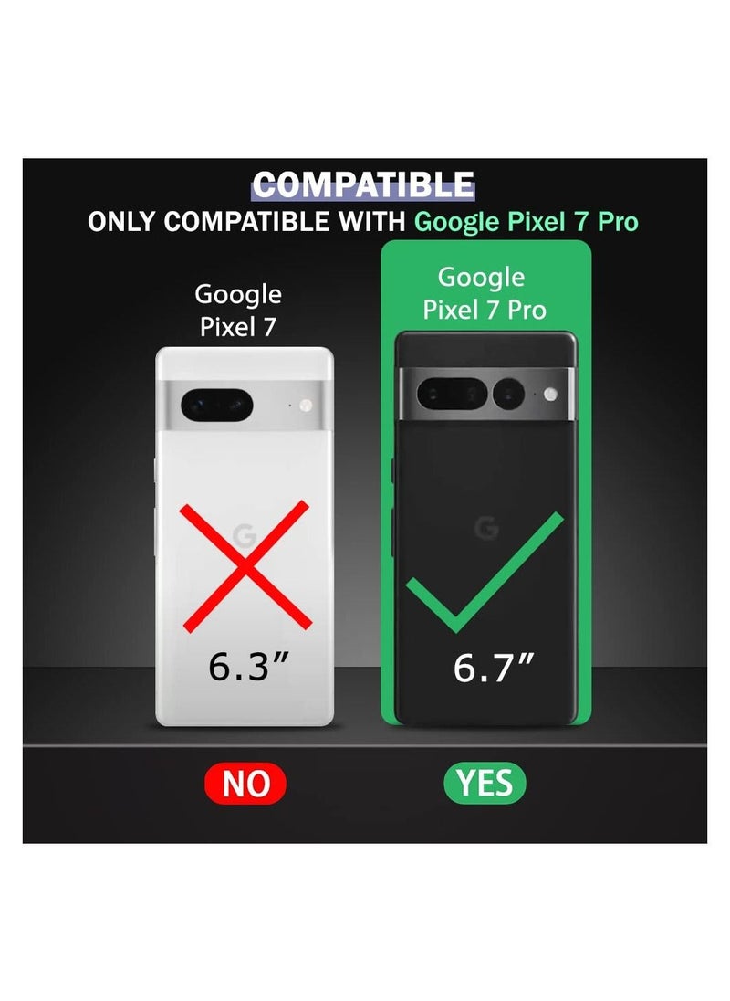 Google Pixel 7 Pro Soft Matte Black Soft flexible TPU back Cover Designed for Google Pixel 7 Pro Black Cover  - Image 2
