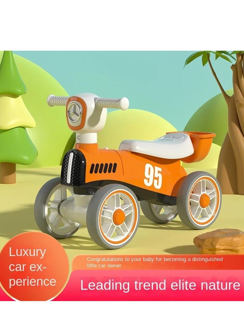 Baby Balance Bike for Boys Girls, 12-24 Months Toddler Balance Bike No Pedal multicolor  - Image 2