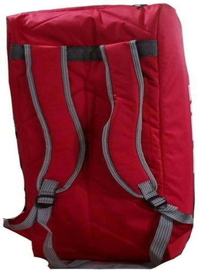 Grow wings Cricket Kit Bag for Practice & Games, with Carry Strap, red - Image 4