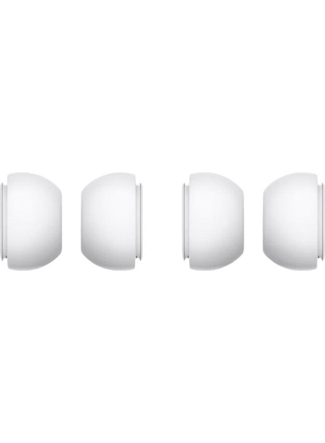 KOVOL [4 عبوات] نصائح الأذن، أغطية سماعات الأذن، متوافقة مع Airpods Pro الجيل الثاني، الجيل الأول، سماعات أبل بلوتوث، أغطية سيليكون داخل الأذن، قابس ناعم، حجم متوسط M - Image 1
