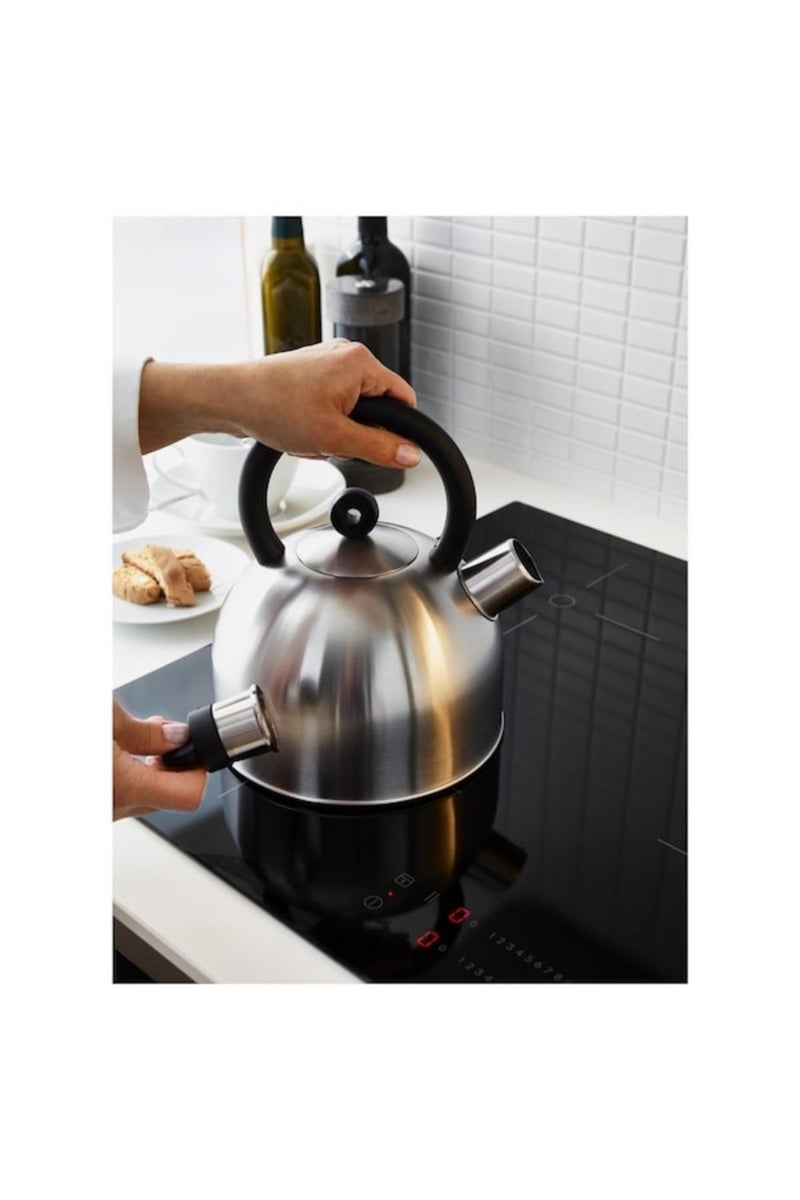 Kettle – Durable Stainless Steel Kettle (2 L, Black) - Image 2