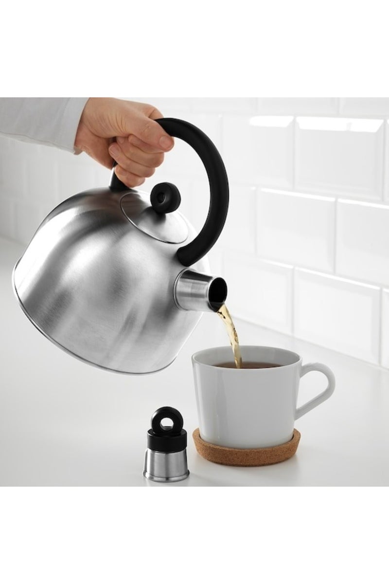Kettle – Durable Stainless Steel Kettle (2 L, Black) - Image 4