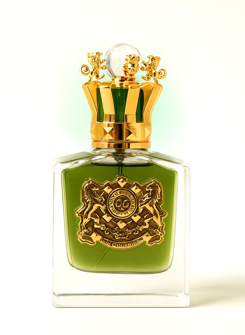 Genie Collection Luxury Men's Perfume Genie Collection Auenius No. 2002 Eau de Parfum for Men 85ml | Long Lasting Perfume for Men with Fresh Fruity Woody Leather Notes + Free 5ml Travel Spray - Image 2