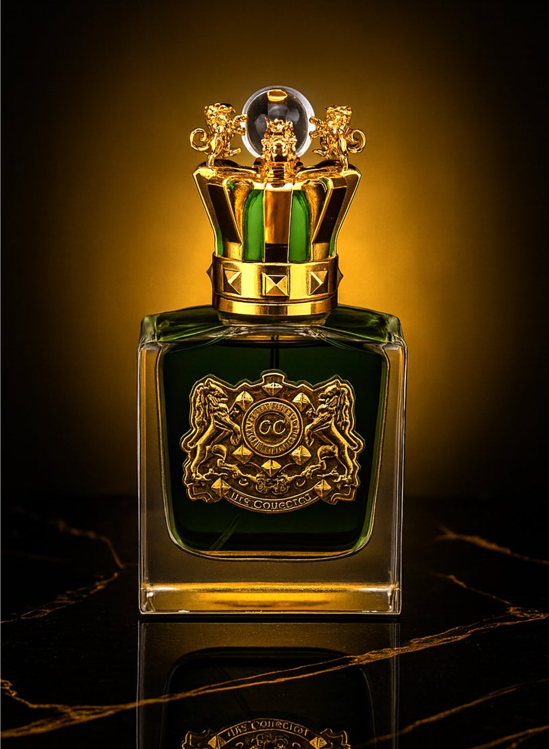 Genie Collection Luxury Men's Perfume Genie Collection Auenius No. 2002 Eau de Parfum for Men 85ml | Long Lasting Perfume for Men with Fresh Fruity Woody Leather Notes + Free 5ml Travel Spray - Image 3