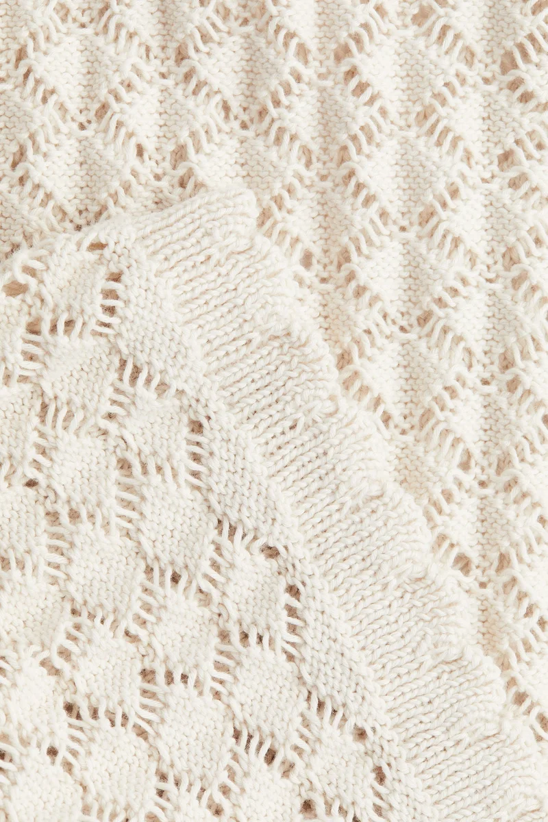 H&M Crochet-look dress