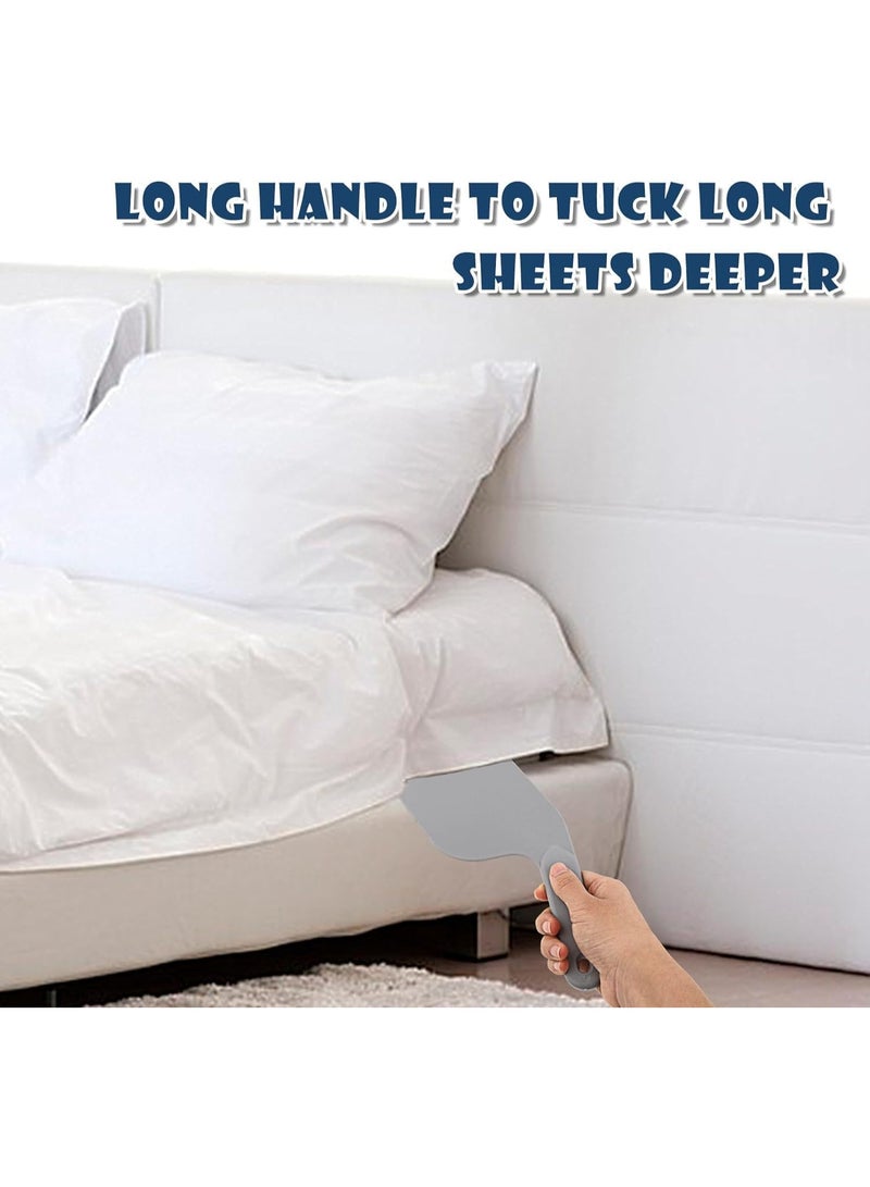 2 Pack Bed Sheet Tucking Tool, Mattress Lifter, for Changing Sheets Labour, Saving Bed Sheet Change Tool, Bedsheet Change Helper Tucking Paddle, for Making Your Bed to Protect Your Nails&Back(30cm)  - Image 3