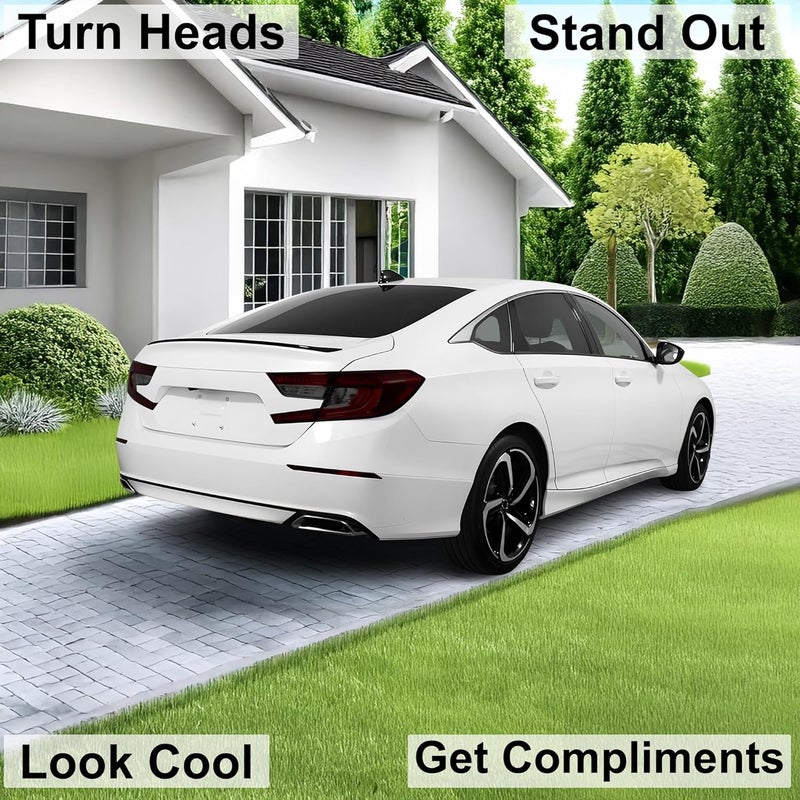 BOGAR TECH DESIGNS Precut Tail Light Rear Reflector Tint Kit for Honda Accord 2018-2022, Dark Smoke - Image 2