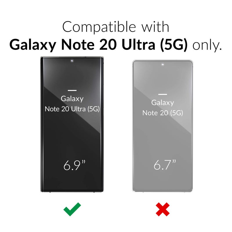 Crave Dual Guard for Galaxy Note 20 Ultra Case, Shockproof Protection Dual Layer Case for Samsung Galaxy Note 20 Ultra - Forest Green - Image 2