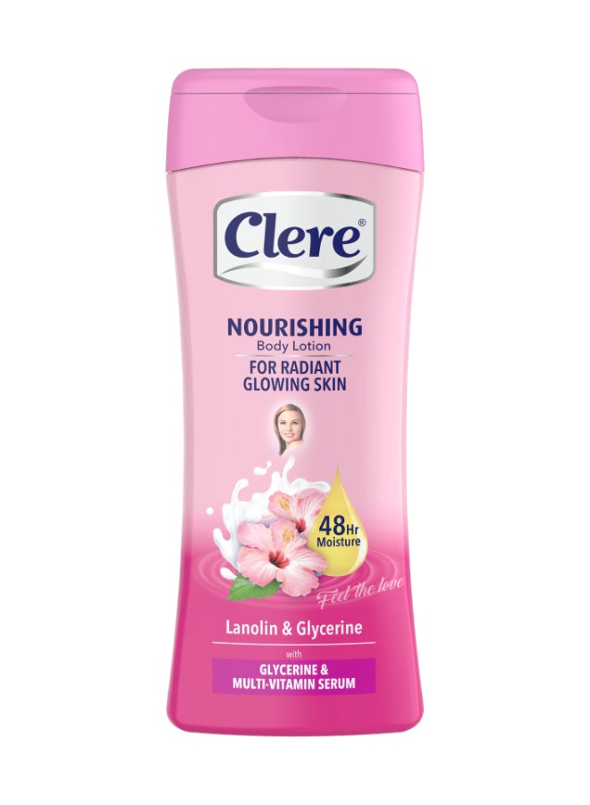 كلير لوشن الجسم كلير لانولين وجليسرين 400 مل (C15) – مرطب ومغذي للبشرة بعمق