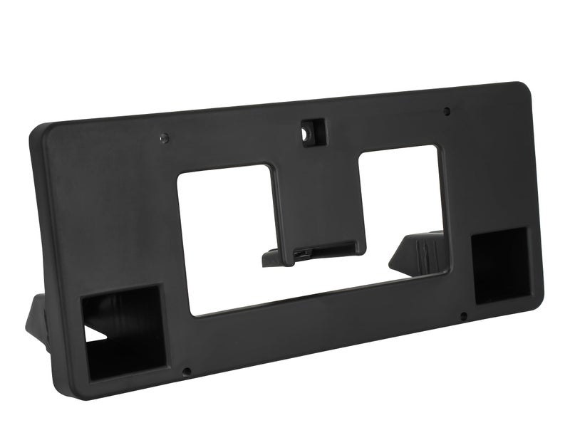 KEWISAUTO Front License Plate Frame for Honda Accord 4dr 06-07, Black Front Bumper License Plate Bracket Holder Cover for Honda Accord 4dr 2006 2007 Accessories (1PCS, Replace #71145-SDA-A10)