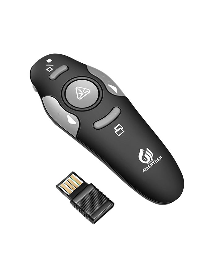 مؤشر ليزر تحكم لاسلكي 2.4 غيغا هيرتز أسود/ رمادي - Image 1