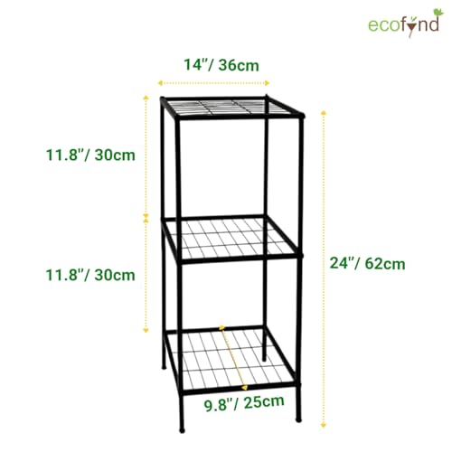 ecofynd 3 Tier Water Dispenser Stand, Heavy Duty Water Cooler Storage Rack, 20 Litre Metal Bottle Holder for Home & Kitchen, Office, School, Hospitals, Restaurants(BS-PS037) - Image 3