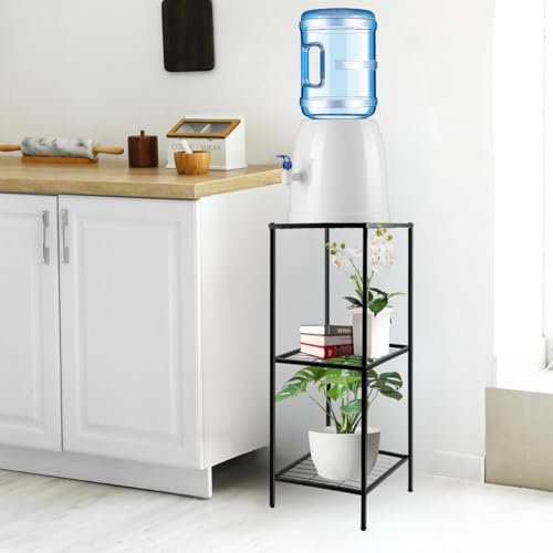 ecofynd 3 Tier Water Dispenser Stand, Heavy Duty Water Cooler Storage Rack, 20 Litre Metal Bottle Holder for Home & Kitchen, Office, School, Hospitals, Restaurants(BS-PS037) - Image 4