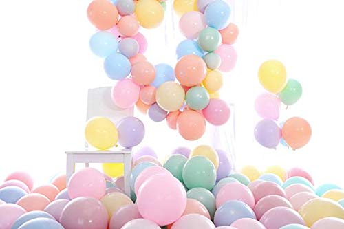 Balloonistics Pink Pastel Color Balloons for Party Decorations Pack of 50 - Image 2