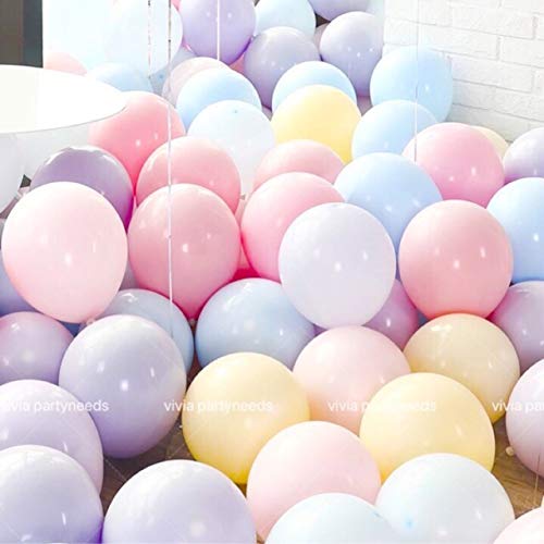Balloonistics Pink Pastel Color Balloons for Party Decorations Pack of 50 - Image 4
