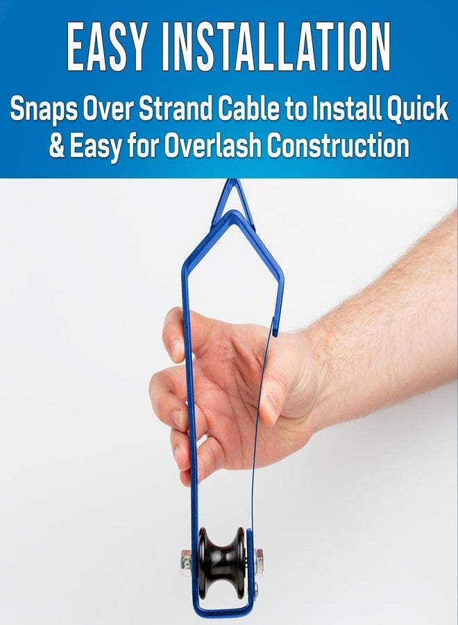 Jonard Tools CR-150/6 Cable Roller for Overlash Construction, for Cables up to 1" Diameter (Pack of 6) - Image 5