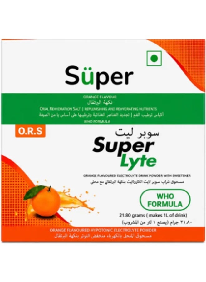 سوبر نيوتريمنتس لايت ORS بنكهة البرتقال، 10 أكياس - Image 1