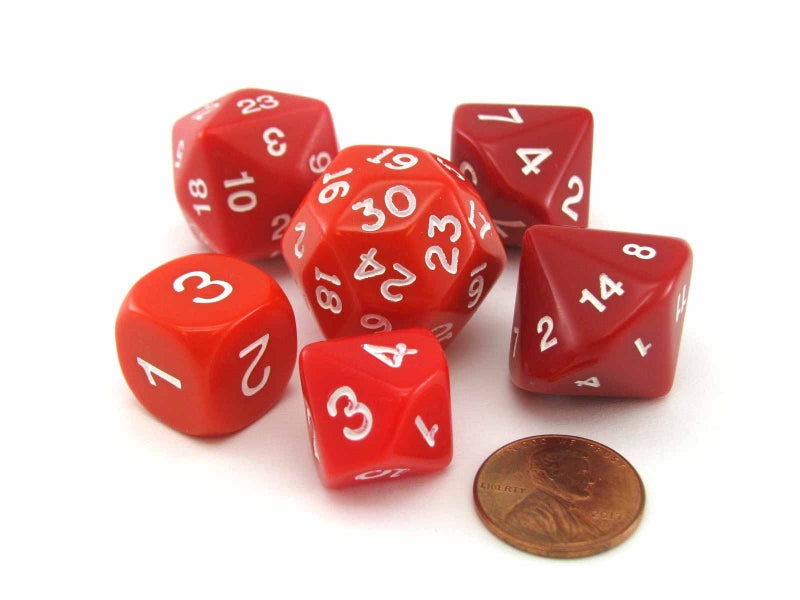 Koplow Games Red Special Who Knew 6 Dice Set Koplow Games - Image 4