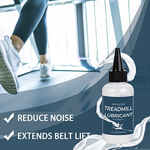OAIEGSD 100% Silicone Treadmill Lubricant for Belt, 4 Ounces Treadmill Oil Belt Lubricant, Easy to Apply & Suitable for Most Treadmill Brands - Image 2