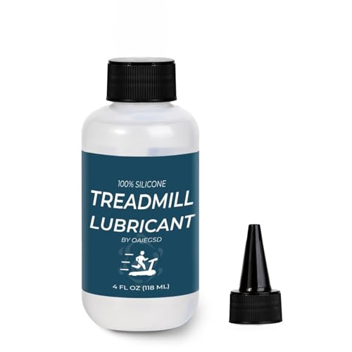 OAIEGSD 100% Silicone Treadmill Lubricant for Belt, 4 Ounces Treadmill Oil Belt Lubricant, Easy to Apply & Suitable for Most Treadmill Brands - Image 1