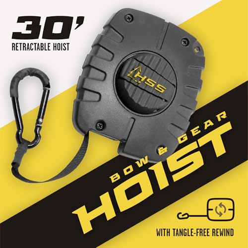 Hunter Safety System Bow & Gear Hoist - 30 Foot Retractable Gear & Bow Hoist for Tree Stand Hunting, Essential Hunting Supplies - Image 3