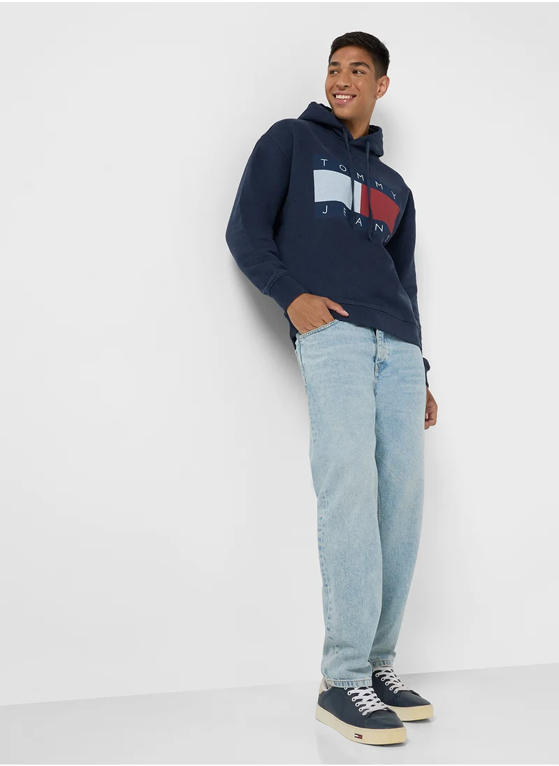 تومي جينز Graphic Regular Fit Hoodie