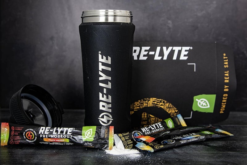 Redmond ReLyte PreWorkout Drink Mix Sampler Pack 4 Sticks - Image 4