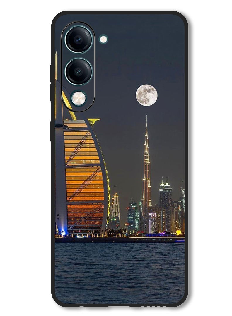 Theodor Case Compatible with Vivo Y29s Protection Shockproof Bumper Cover Burj Al Arab - Image 1