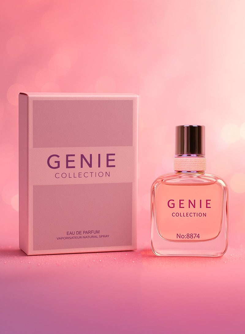 Genie Collection Elegant Genie Collection No. 8874 | Luxury Women’s Perfume with Rose, Coconut & White Florals | Eau de Parfum 25ml - Image 2
