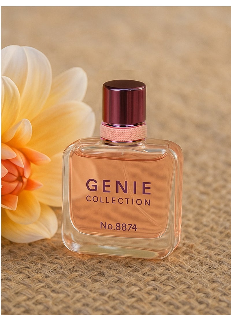 Genie Collection Elegant Genie Collection No. 8874 | Luxury Women’s Perfume with Rose, Coconut & White Florals | Eau de Parfum 25ml - Image 4