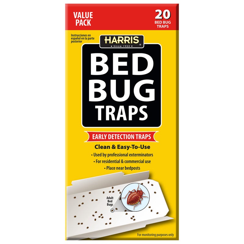 HARRIS Bed Bug Traps - Parent (20-Pack) - Image 1