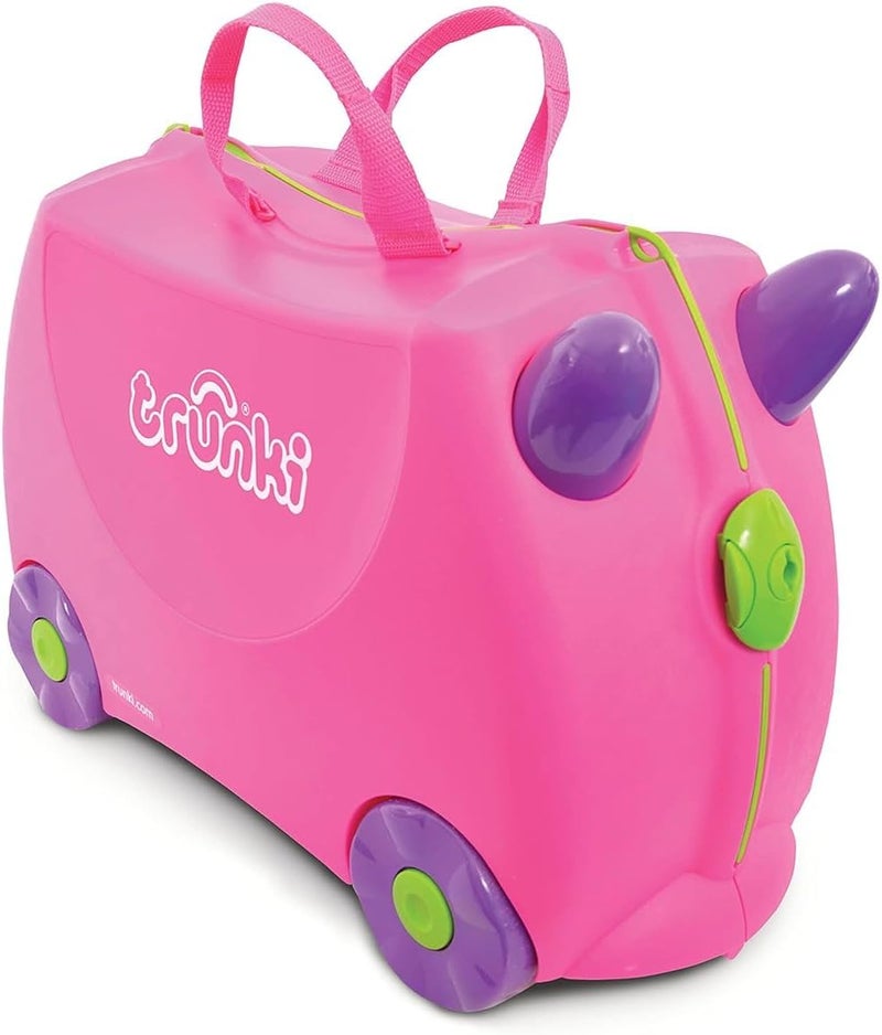 trunki Ride On Suitcase, Pink
