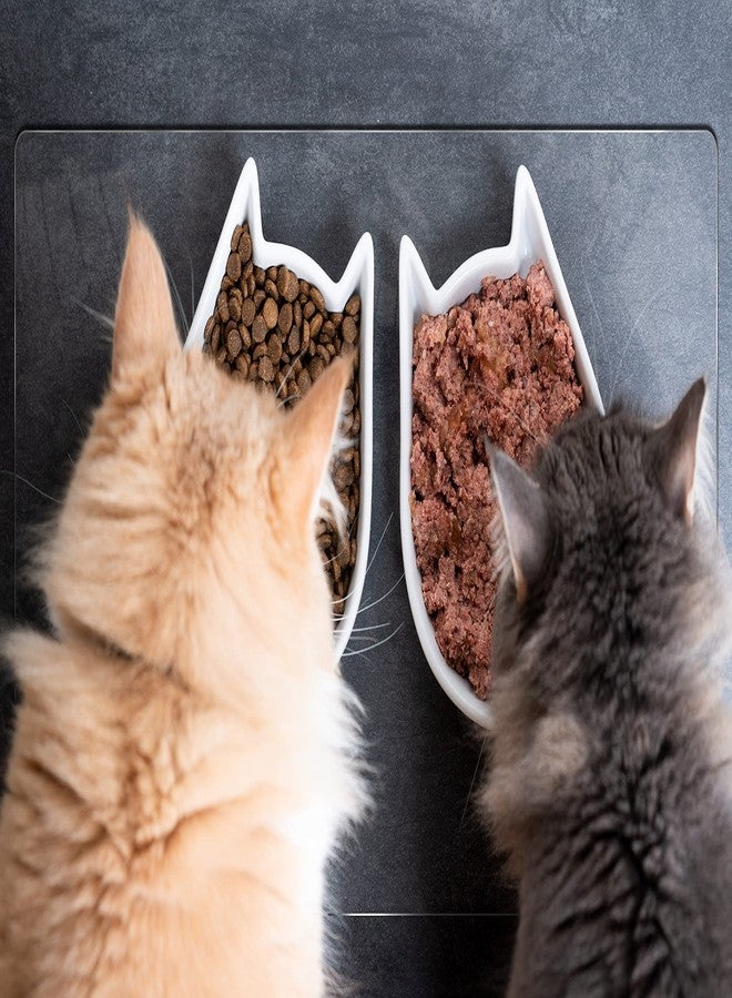 ExactMade - Clear Pet Bowl Mat, USA Made, Safe, Waterproof, 18 x 12 Inch, 2mm Thick Smooth Vinyl, Cat Kennel Floor Protect - Image 5