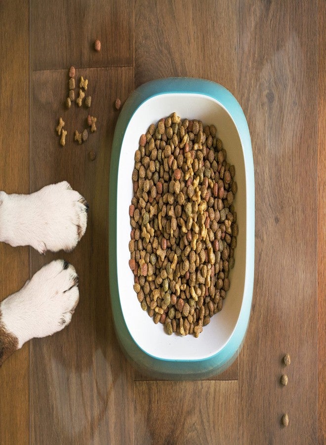 ExactMade - Clear Pet Bowl Mat, USA Made, Safe, Waterproof, 18 x 12 Inch, 2mm Thick Smooth Vinyl, Cat Kennel Floor Protect - Image 3