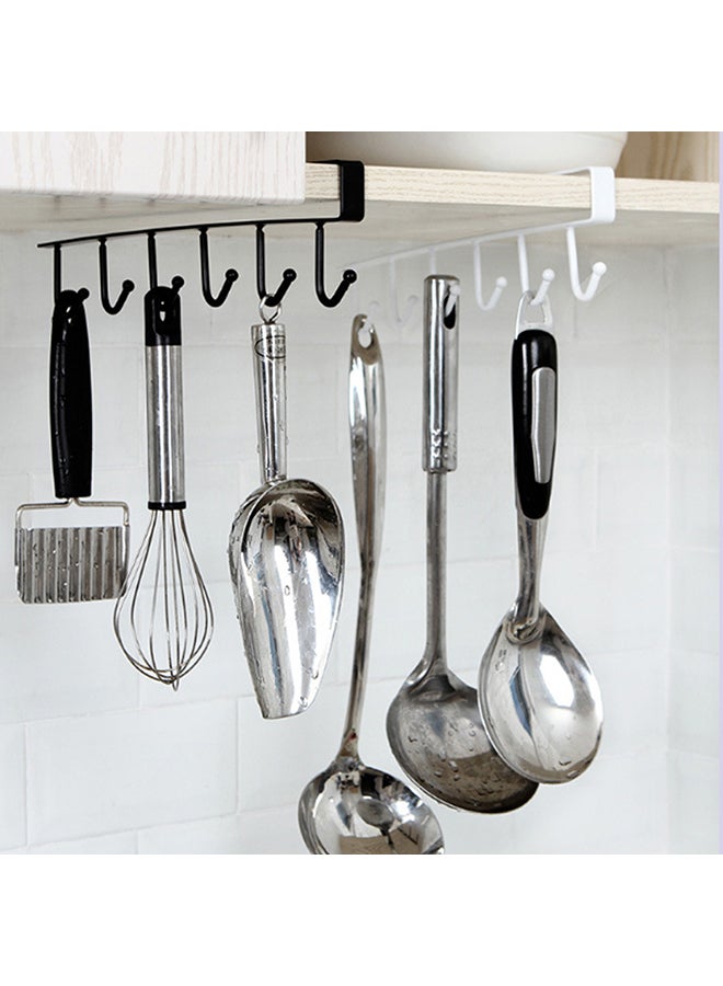 O Ozone Mug Storage Organizer [ Hanging Cup Holder ] For Kitchen Utensils [ Hanging Kitchen Storage Rack ] Mug Holder - Black  - Image 4