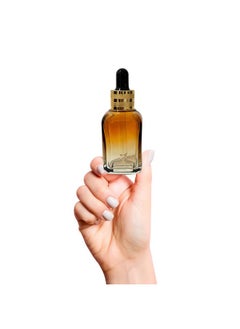 Devinez Devinez Multipurpose Premium Amber Gradient Square Glass Bottle, 30 ml with Golden Black Glass Dropper (Pack of 2), for Serum, Essential Oils, Blends, Skin Care, Travel, Toners, Cosmetic & DIY  - Image 5