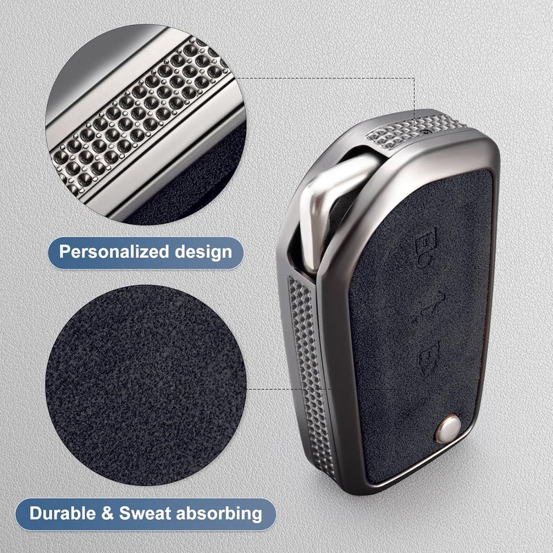 YO&YOYE Toyota Key Fob Cover with Keychain - Image 4