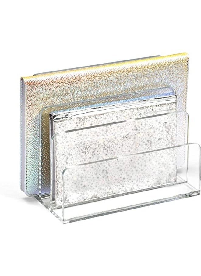 SMARTPOINTS Clear Acrylic Letter Holder,145 mm x 175 mm x 96 mm  - Image 3