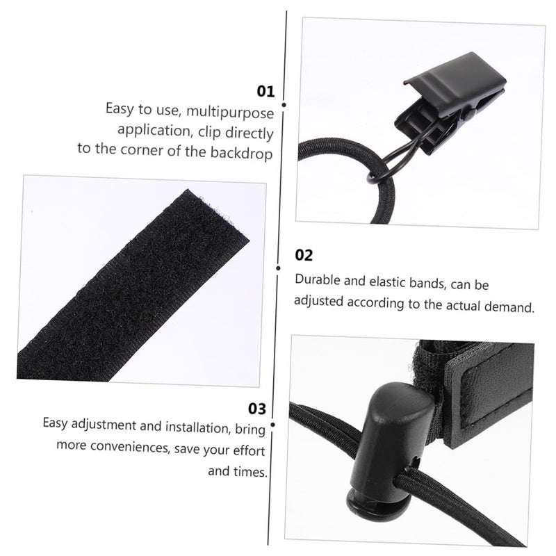 Heavy Duty Backdrop Clips Clamps 6 Pack for Photography Studio Background Support - Image 4