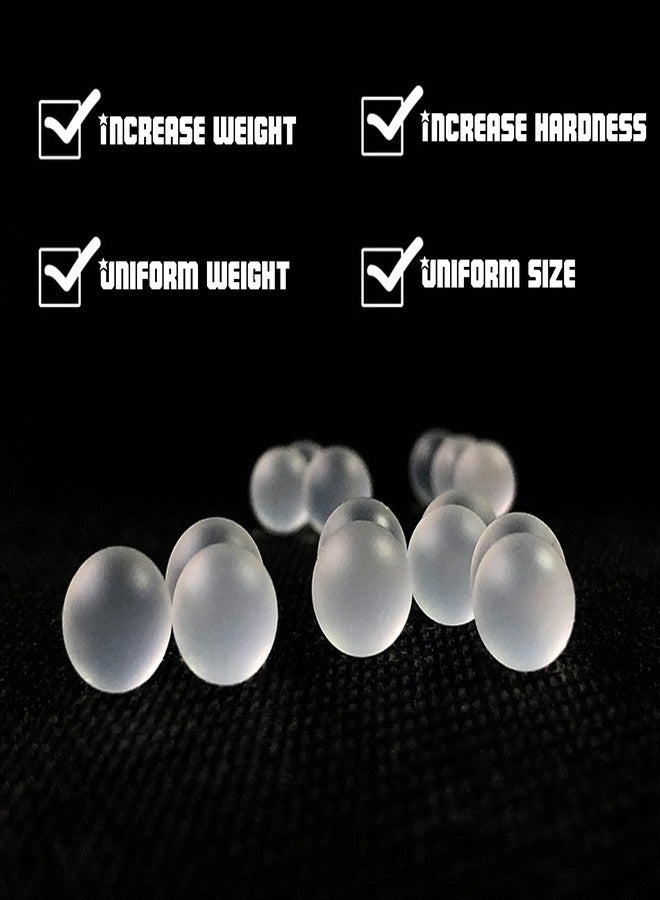 EMERBU Hardest 7.3mm Frosted Gellets Rounds(1lb) About 35,000 Rounds - Gel Splatter Ball Blaster Refill Ammo - for Ages 15+ - Image 3