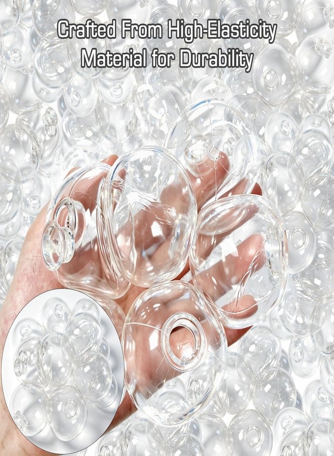 مجموعة صنع كرات تخفيف التوتر الإسفنجية (15 قطعة) - قوالب فارغة مع مضخة هواء وأداة توسيع، اصنع بنفسك كرات تخفيف التوتر الشفافة للبالغين - Image 4
