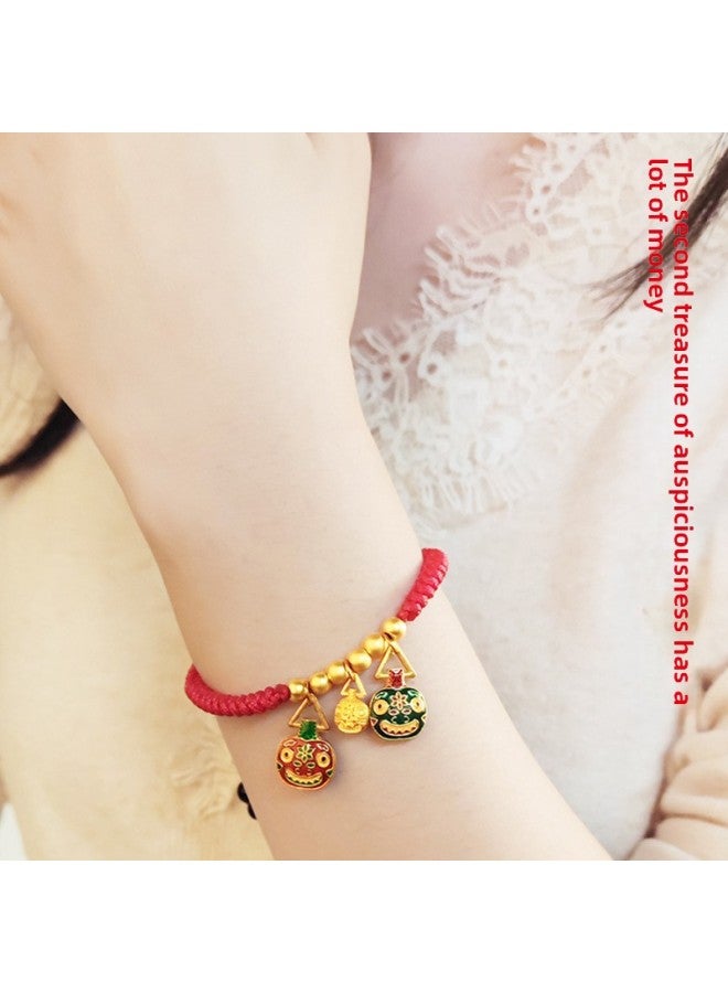 Children's Good Luck Full Gold Bracelet Archaeological Digging Toy Blind Box With Tools Gift Box Suit Girl's Year Gift-Color:Good Luck Gold Bracelet Archaeological Toys [see Site Edition]  - Image 5