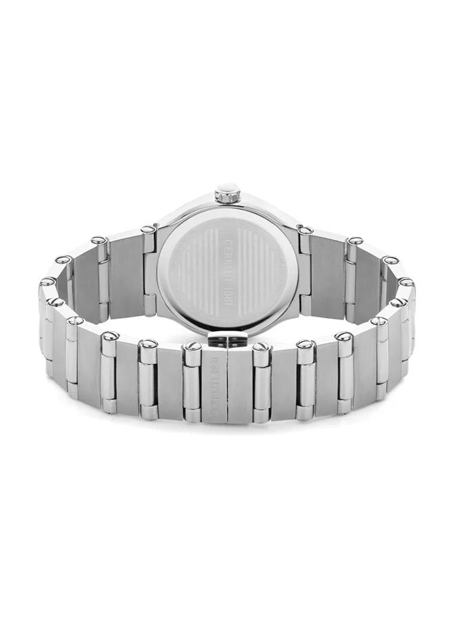 CERRUTI 1881  Women's Analog Round Shape Metal Wrist Watch CIWLG0008403 - 30 Mm for Women | Best Price UAE